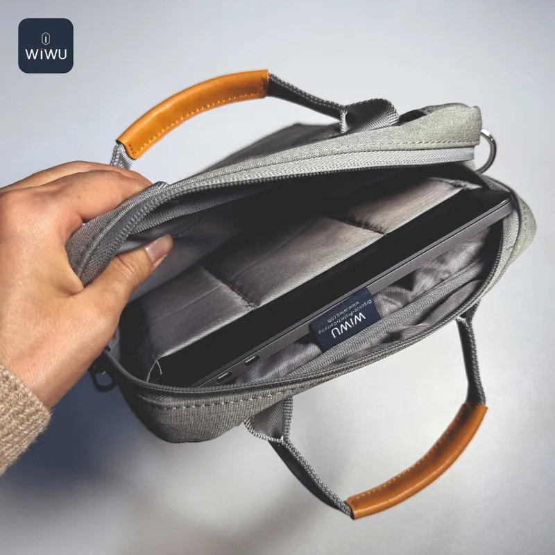 WIWU Pioneer — премиальная сумка для ноутбука и iPad (11-13 inch) — фото 3