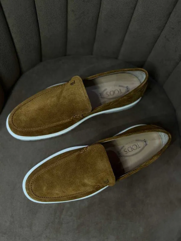 Tod’s мужские замшевые лоферы РАЗМЕР 43