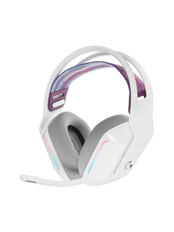 Игровые беспроводные наушники Logitech G733 LIGHTSPEED, до 29 часов работы, белый — фото 4