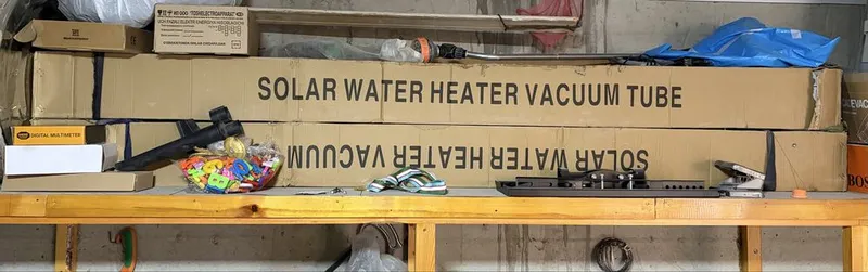 Солнечный водонагреватель 2