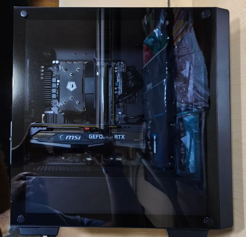 Gigabyte B760 + i5 12400f + GTX 1660Super + LG 24 — фото 1