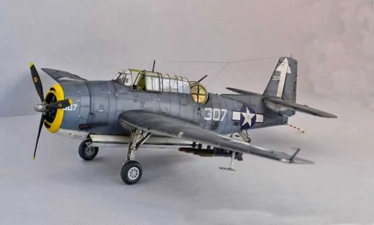Сборная модель самолета Грумман TBF/TBM «Авенджер» (МиК, 1/72) — фото 2