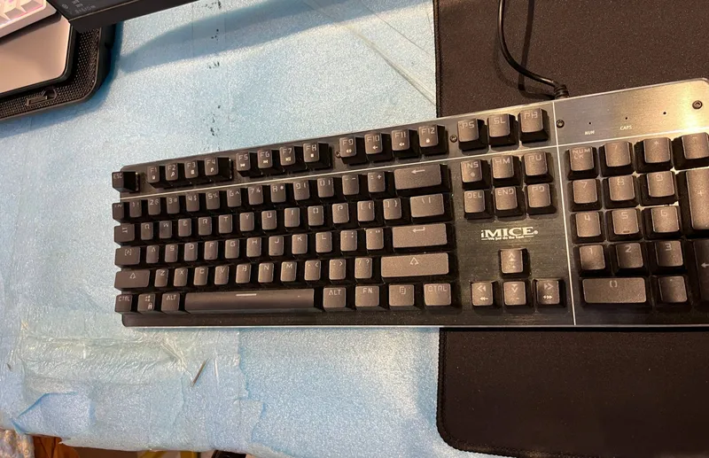 iMice MK-X80 + Lenovo + мышь Delux 2 iMice MK-X80 + Lenovo + мышь Delux 2
