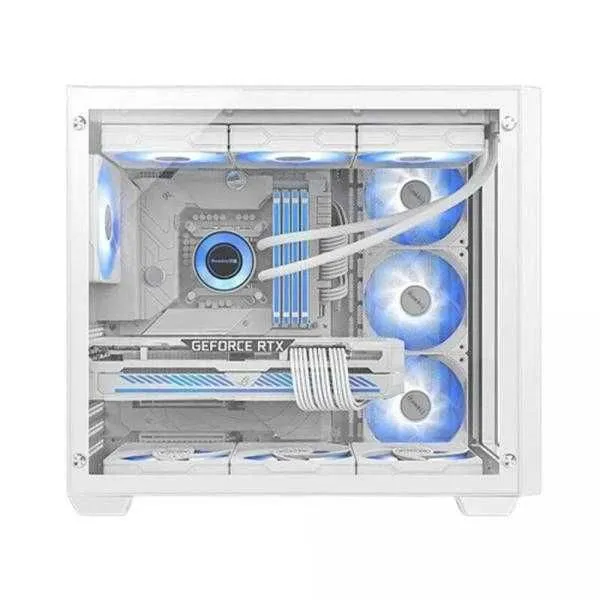 ! Корпус Huntkey S980 white with ARGB fan цена с НДС 4