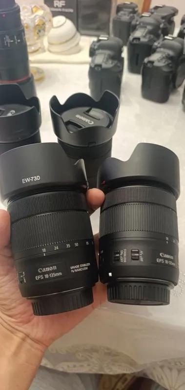 Объектив Canon lens EFS 18-135 NANO USM 4