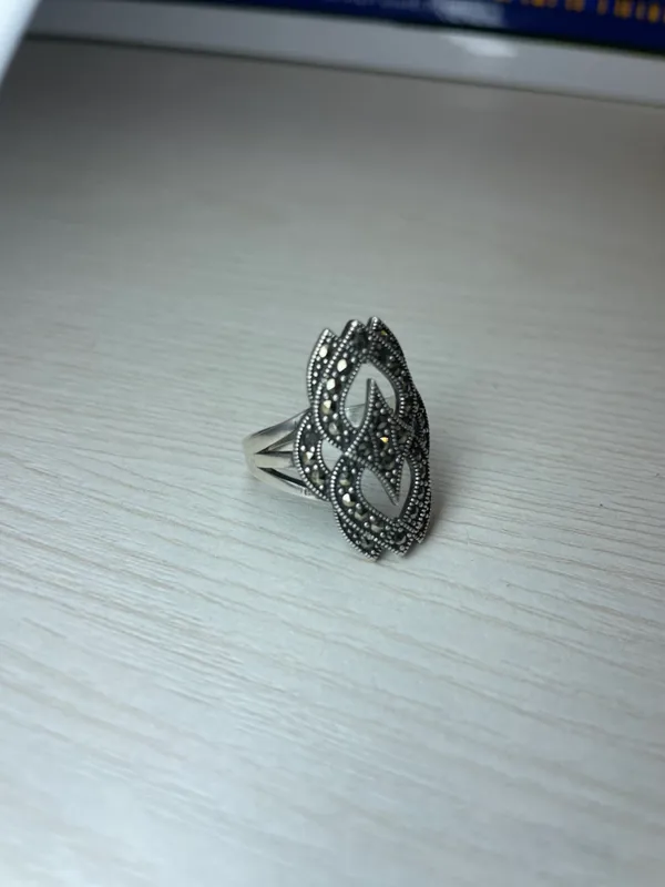 Серебряное кольцо 925 для женщин 4