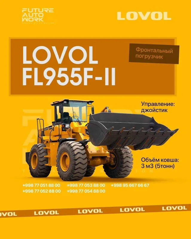 30 ойга насия LOVOL FL955F-II markali FRONTAL POGRUZCHIK