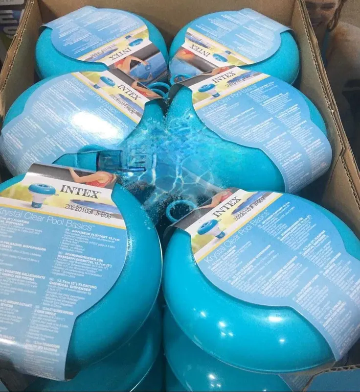 Поплавок дозатор химии для бассейна (INTEX 29040) из первых рук 2