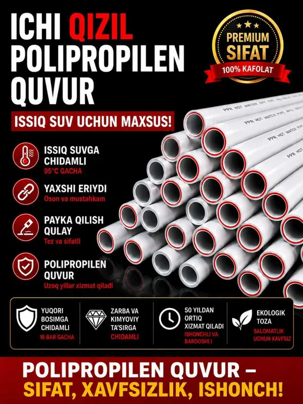 Plastherm Polipropilen Quvurlar va Fitinglar — фото 5