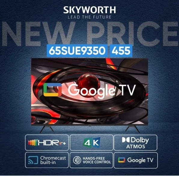 Телевизор SKYWORTH 65 SUE9350 Smart 4K Google TV