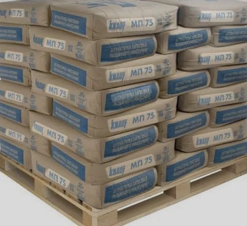 Knauf MP75, машинная штукатурка, sprey suvoq, gips suvoq 4
