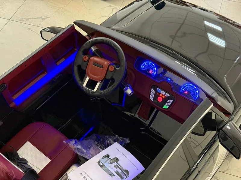 Двухместная детская машина Range Rover с пультом 4x4 2