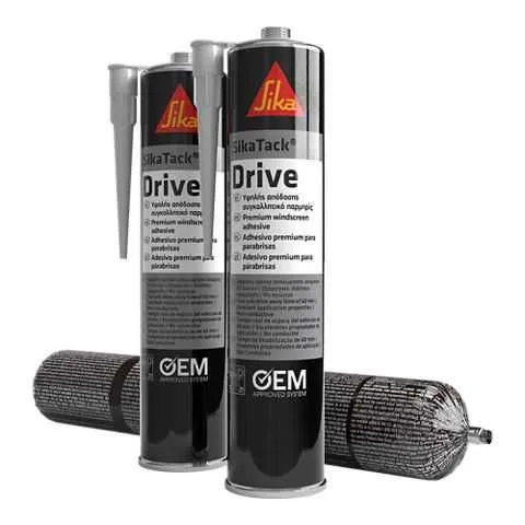 SikaTack Drive 60min полиуретановый герметик для авто стекла