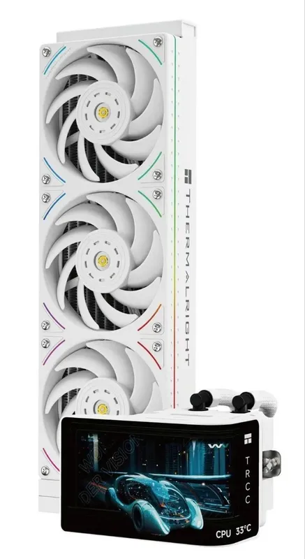 NEW Cooler THERMALRIGHT 360 Aquarium Display Black and White Optom 4