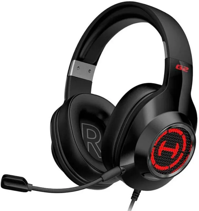 Наушники с микрофоном Edifier G2 II Black — фото 1