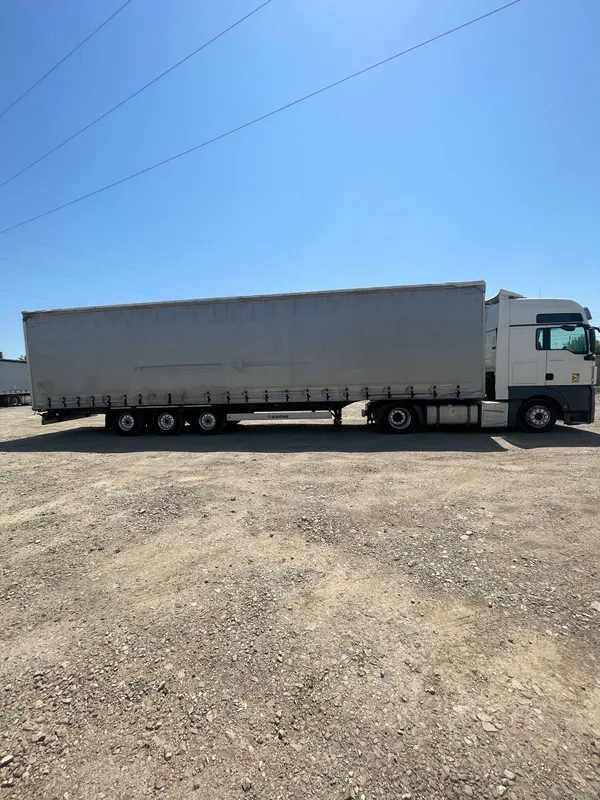MAN TGX 18.500 EURO 6 + KRONE SD (MEGA) Прицеп Сотилади 3