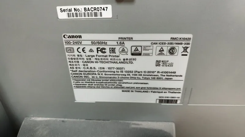 Canon plotter IPF670 б.у на запчасть — фото 1