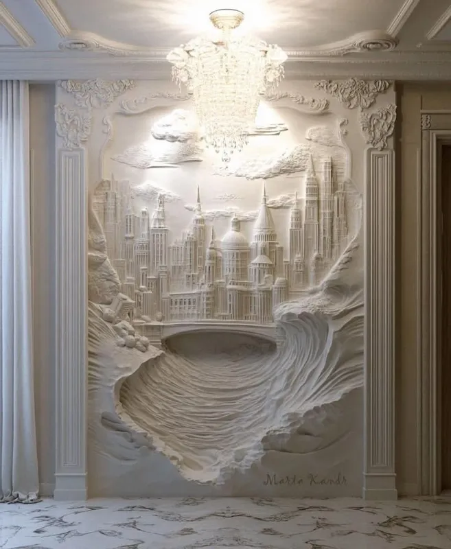 Барельеф на заказ | 3D декор стен | Дорогой интерьер — фото 2