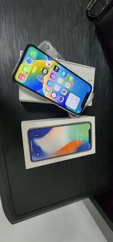 iphone X LL/A 256GB Bat 100% Kar Dk FULL 4