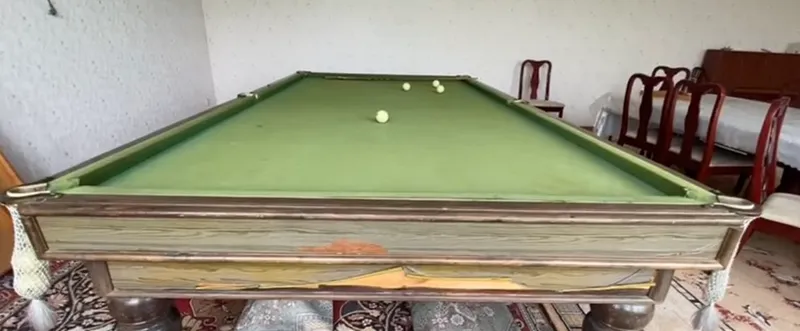 Бильярдный стол из мрамора