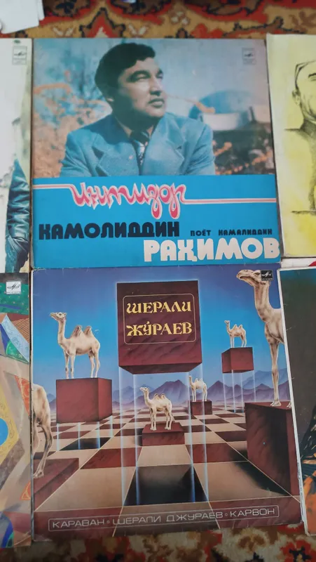 Узбекча винил пластинкалар 3 Узбекча винил пластинкалар 3
