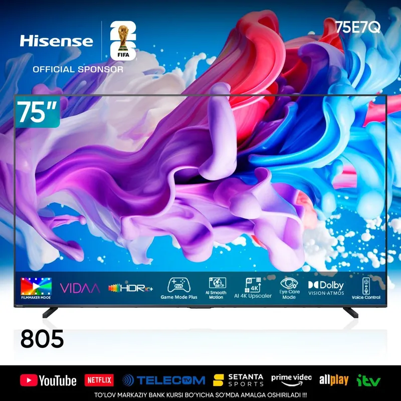 Телевизор Hisense в широком ассортименте. — фото 4