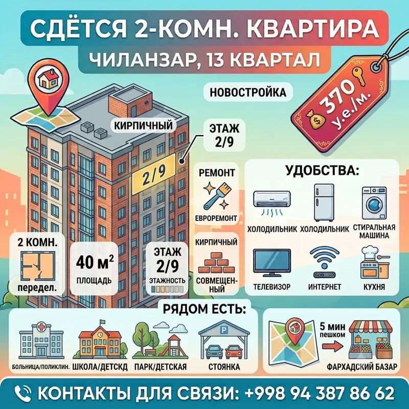 kvartira ijarasi