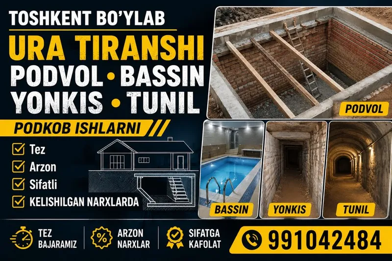 Toshkent buylab ura tiranshi podvol bassin yonkis tunil podkob