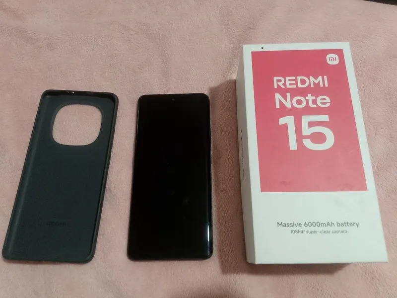 Redmi Note 15 Qora 128 GB 5