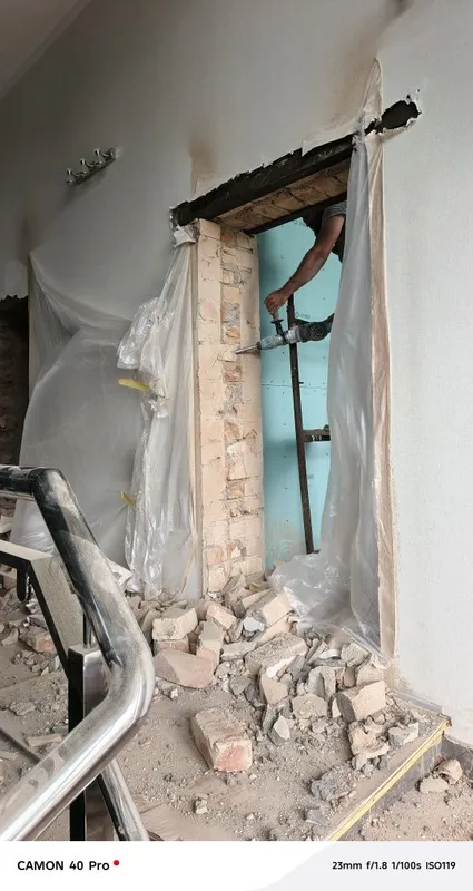 Beton kesish eshik ochish 3