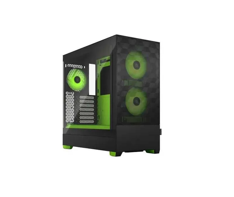 ^Рассрочка на Корпус Fractal Design Pop AirRGB-Green Core TG ClearTint 2