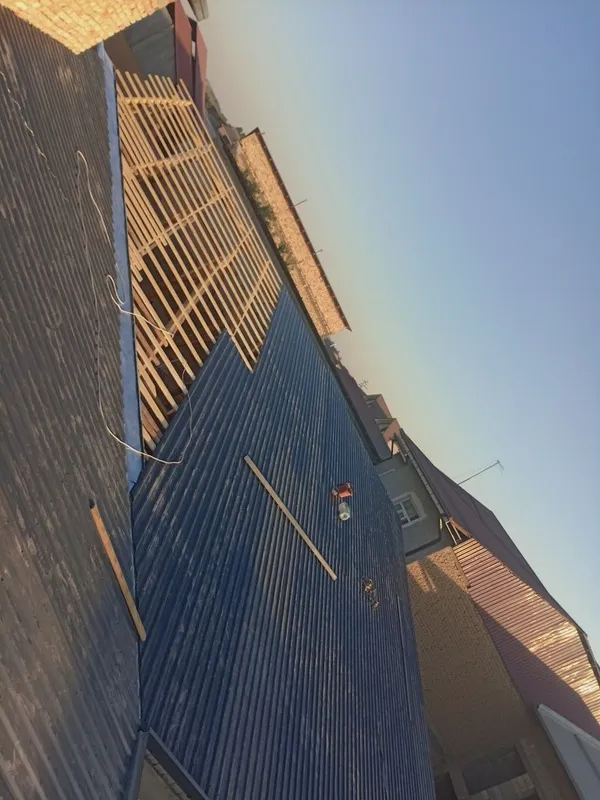 Tom yopamiz profnastil Slif turba o'rnatamiz — фото 1