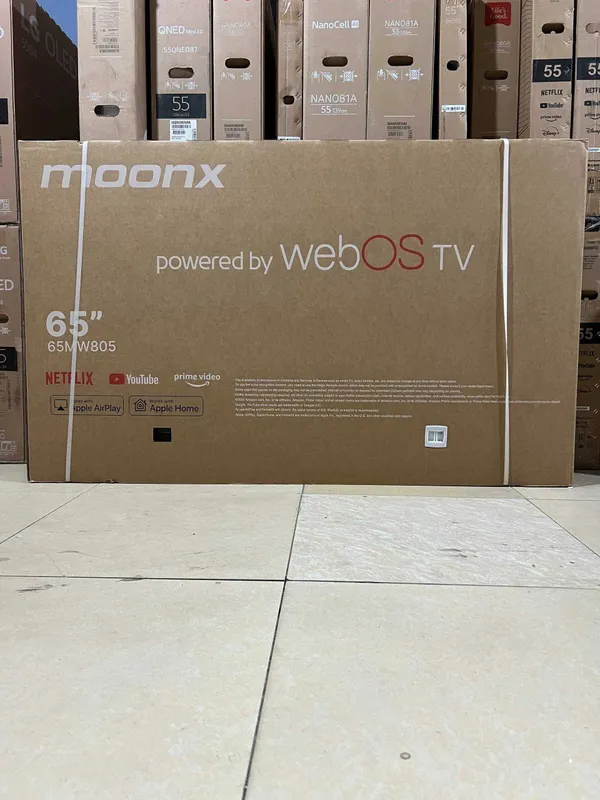 Телевизор moonx 65 4K Smart Webos TV со склада низком ценам + доставка