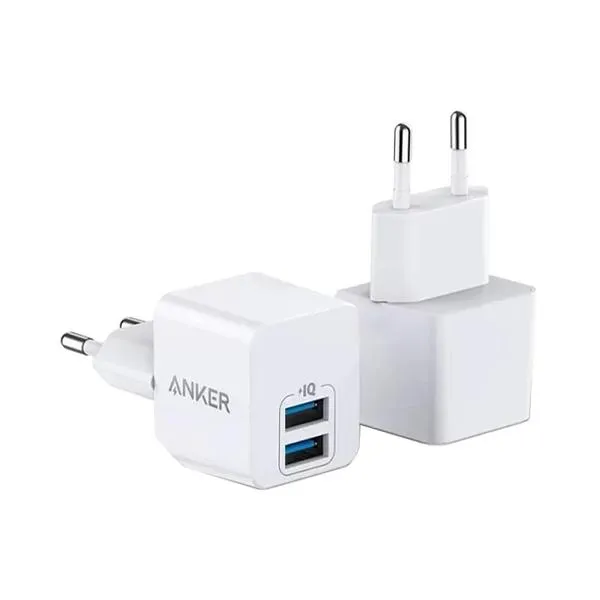 ЗУ Anker PowerPort Mini Dual 12W White 3 ЗУ Anker PowerPort Mini Dual 12W White 3