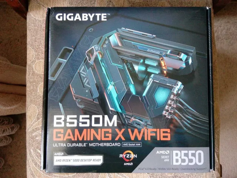 Gigabyte B550M Gaming X Wi-Fi 6 материнская плата для AMD AM4 1 Gigabyte B550M Gaming X Wi-Fi 6 материнская плата для AMD AM4 1