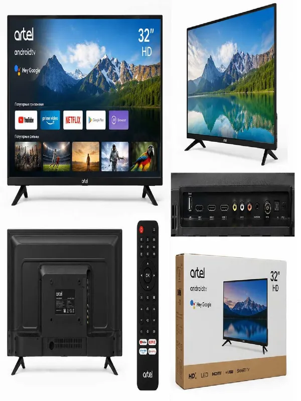 Artel 32" HD Smart TV ART-TV 32NHCH001 qora — фото 2