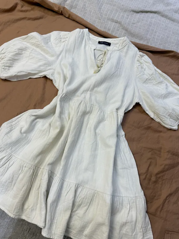 Boho uslubidagi oq ko‘ylak 1
