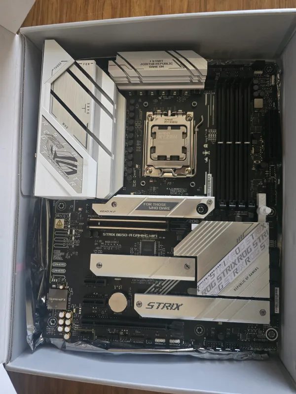 Asus B650 A Gaming Wifi + Ryzen 5 7500f 1 Asus B650 A Gaming Wifi + Ryzen 5 7500f 1