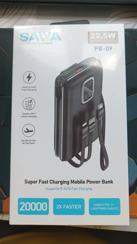 Повербанк power bank 20 000 mAh