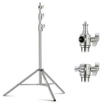 Standpro 9,2 фута2,8 м стойка для освещения из нержавеющей стали.