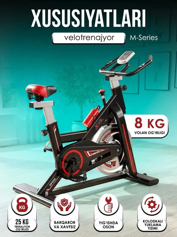 ES-01 velotrenajyor, 120 kg 4 ES-01 velotrenajyor, 120 kg 4