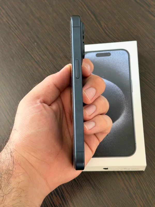 iPhone 15 Pro Titanium Blue 128GB 92% 3 iPhone 15 Pro Titanium Blue 128GB 92% 3