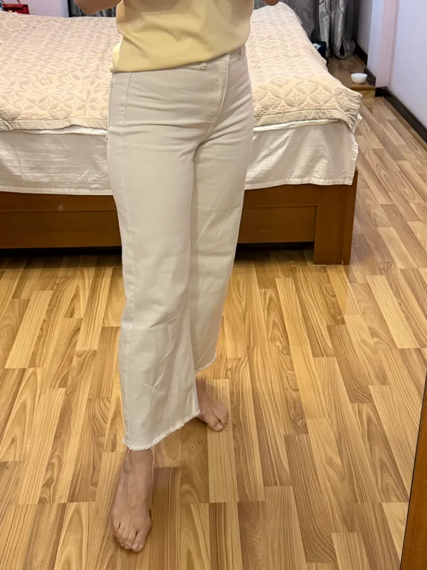 Джинсы белые S/M Sela