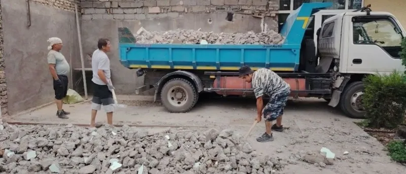 Isuzu samasval qurilish chiqindisi olib ketish xizmati — фото 2