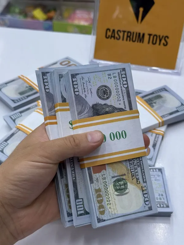 Доллар сувенир, фальшив 10.000 сум почка — фото 3 Доллар сувенир, фальшив 10.000 сум почка — фото 3