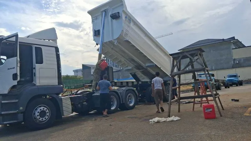 Прицеп сотилади 27 м3 3