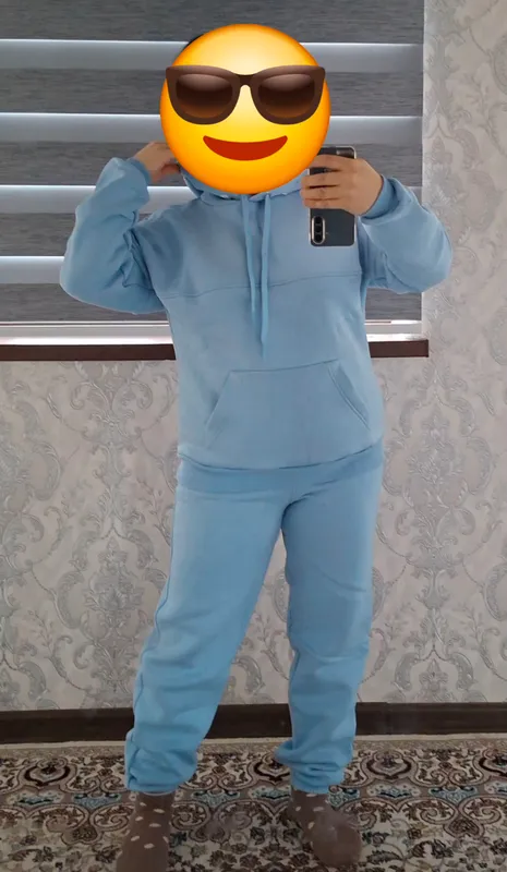Утеплённый спортивный костюм мягонький 3