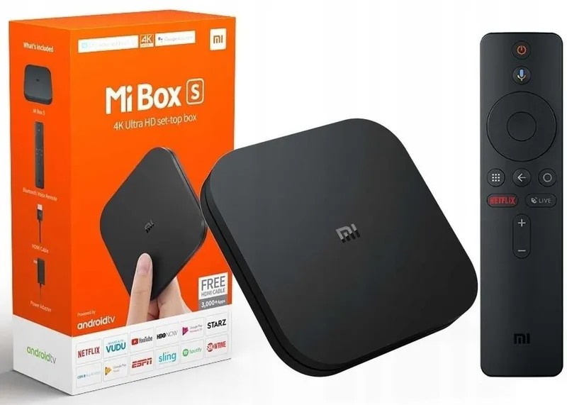 Умная ТВ‑приставка Xiaomi TV Box S 2 Умная ТВ‑приставка Xiaomi TV Box S 2