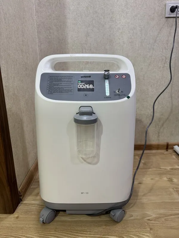 Кислородный концентратор Yuwell 10 л (Наработка всего 268 ч)