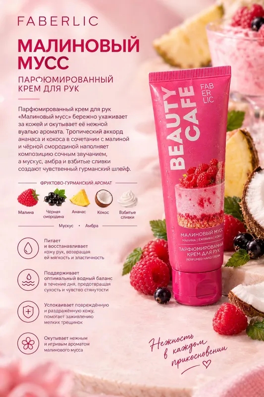 Qo‘llar uchun atirli krem|Beauty café 2